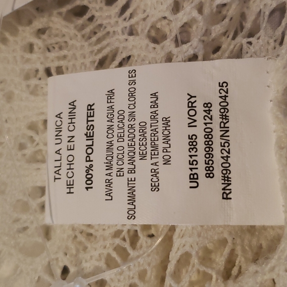 Lace Kimono wrap scarf - Picture 3 of 5